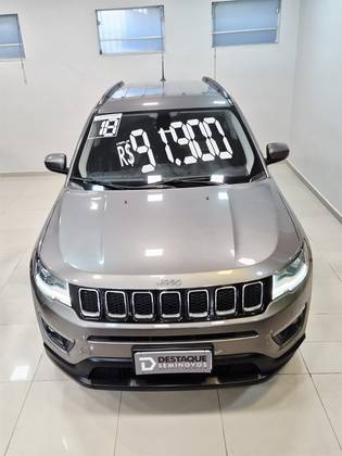 JEEP COMPASS 2.0 16V FLEX LONGITUDE AUTOMÁTICO JEEP COMPASS 2.0 16V FLEX LONGITUDE AUTOMÁTICO